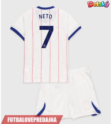 Lacne Dětský Futbalové dres Chelsea Pedro Neto #7 2026-27 Krátky Rukáv - Tretina (+ trenírky)